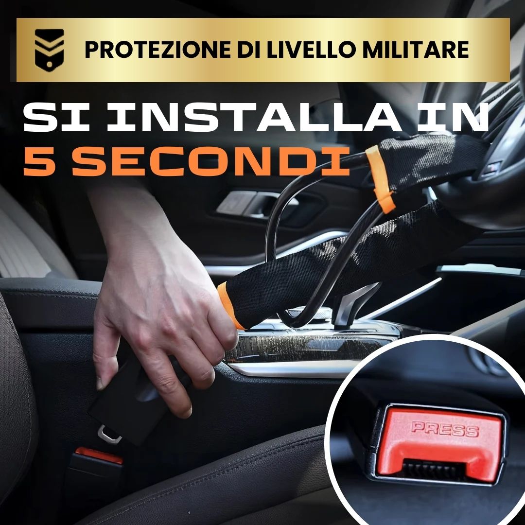 DryvoLock™ - Mettete in sicurezza il vostro veicolo in 5 secondi