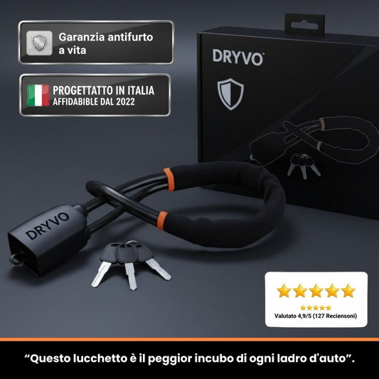 DryvoLock™ - Mettete in sicurezza il vostro veicolo in 5 secondi